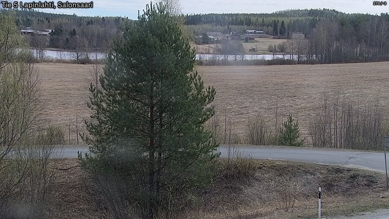 Weather Camera Image Road 5 Lapinlahti, Salonsaari, Lapinlahti, Pohjois-Savo