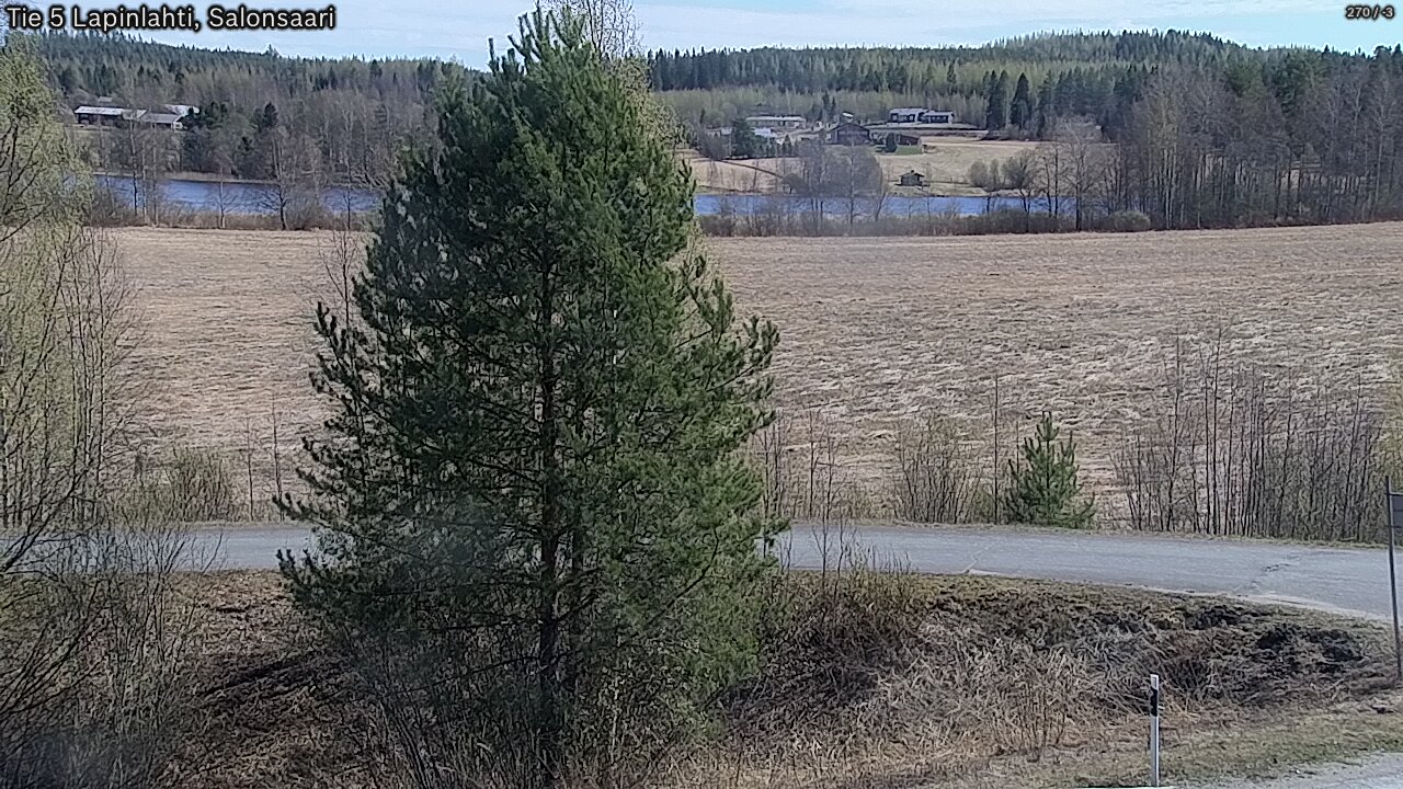 Weather Camera Image Road 5 Lapinlahti, Salonsaari, Lapinlahti, Pohjois-Savo