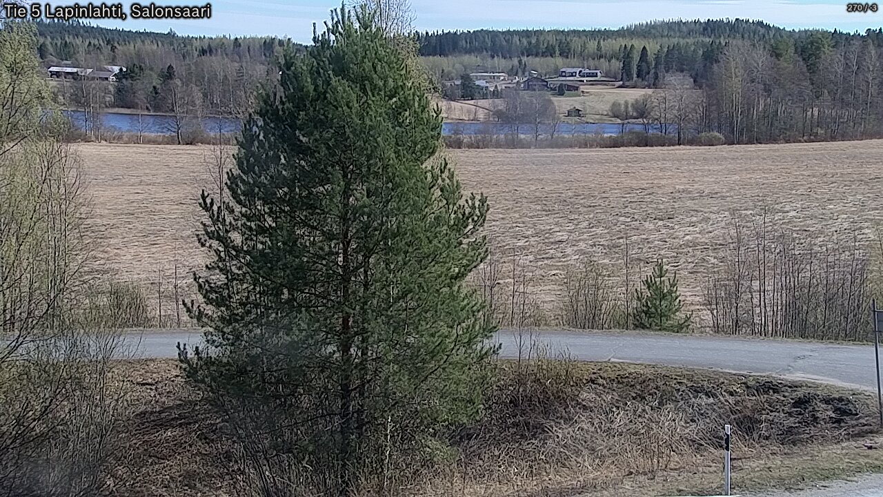 Weather Camera Image Road 5 Lapinlahti, Salonsaari, Lapinlahti, Pohjois-Savo