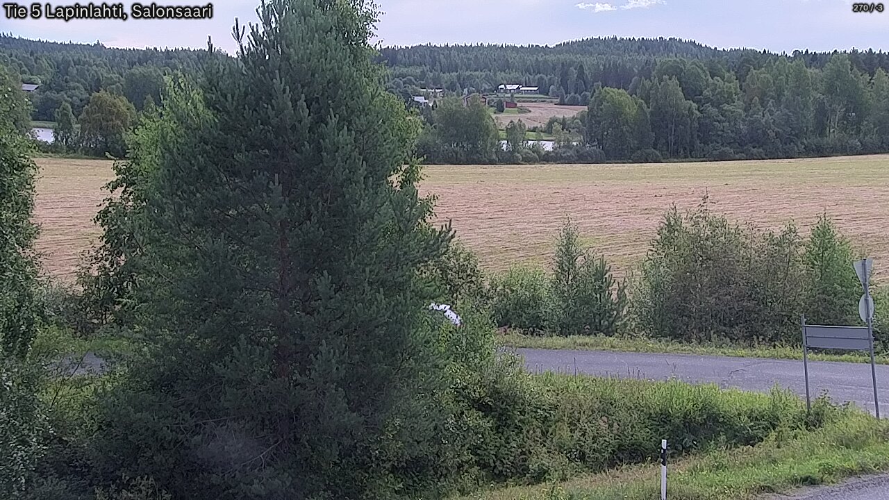 Weather Camera Image Road 5 Lapinlahti, Salonsaari, Lapinlahti, Pohjois-Savo