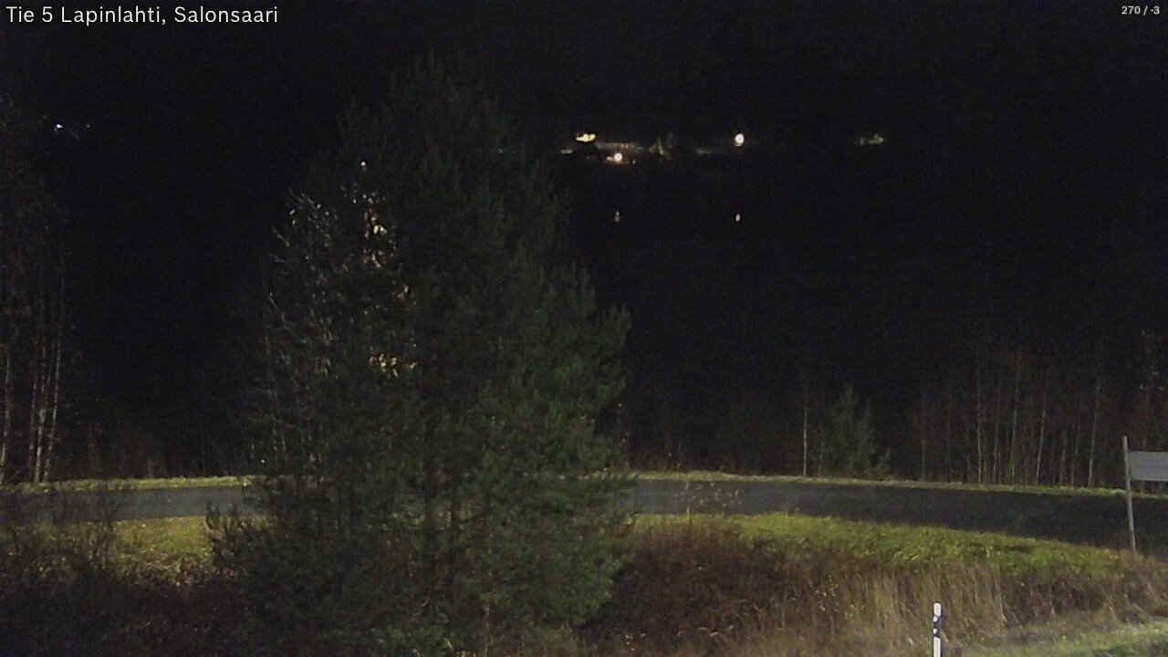 Weather Camera Image Road 5 Lapinlahti, Salonsaari, Lapinlahti, Pohjois-Savo