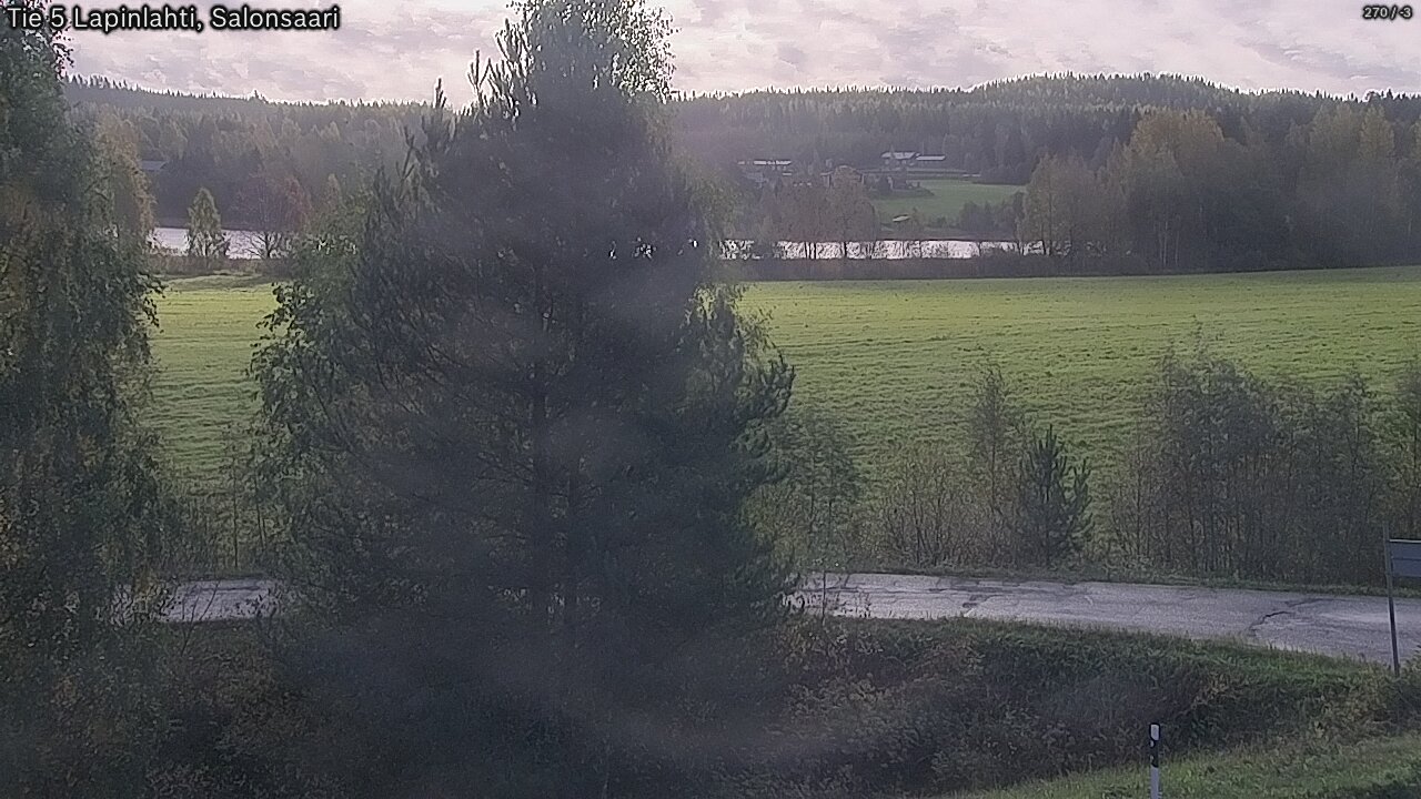 Weather Camera Image Road 5 Lapinlahti, Salonsaari, Lapinlahti, Pohjois-Savo