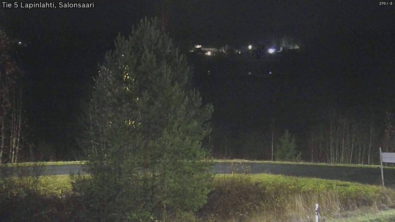 Weather Camera Image Road 5 Lapinlahti, Salonsaari, Lapinlahti, Pohjois-Savo