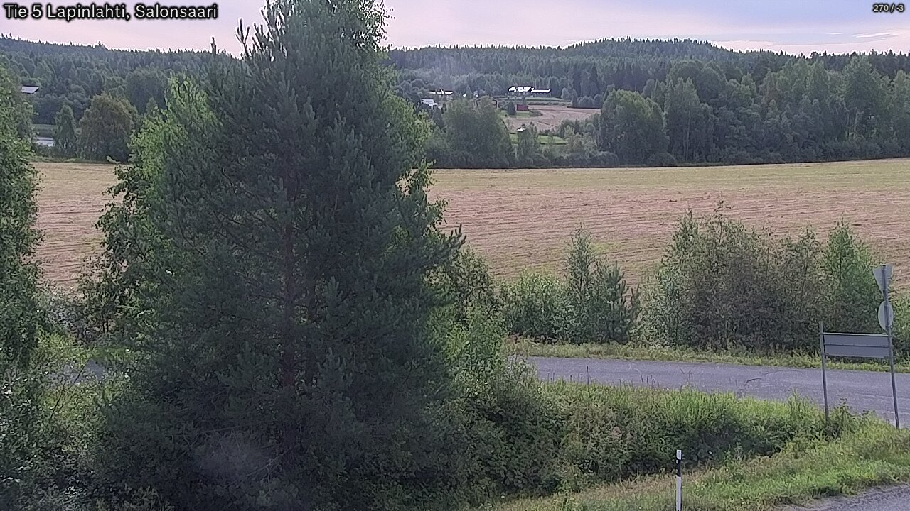 Weather Camera Image Väg 5 Lapinlax, Salonsaari, Lapinlahti, Pohjois-Savo