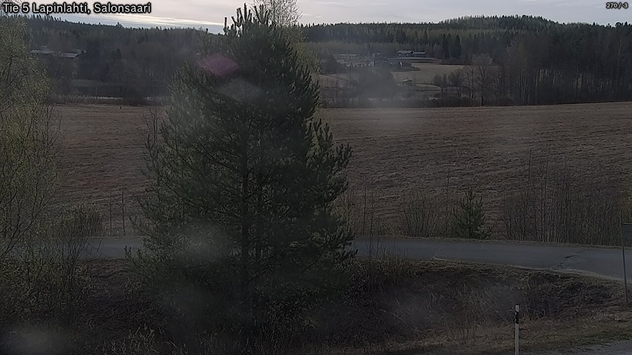 Weather Camera Image Road 5 Lapinlahti, Salonsaari, Lapinlahti, Pohjois-Savo