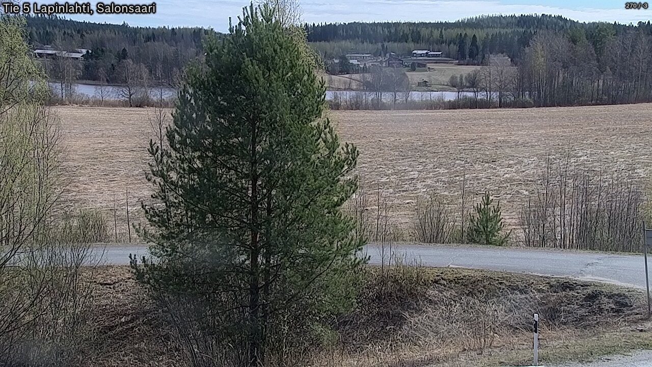 Weather Camera Image Road 5 Lapinlahti, Salonsaari, Lapinlahti, Pohjois-Savo