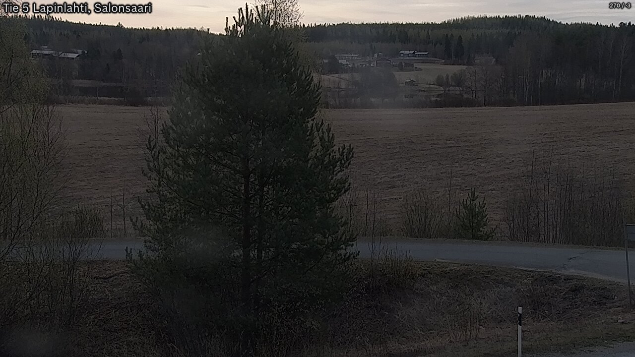 Weather Camera Image Road 5 Lapinlahti, Salonsaari, Lapinlahti, Pohjois-Savo