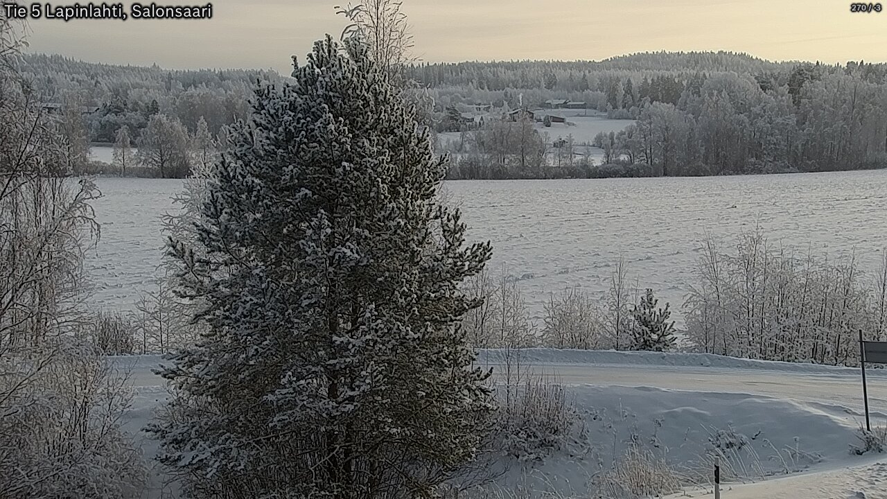 Weather Camera Image Road 5 Lapinlahti, Salonsaari, Lapinlahti, Pohjois-Savo