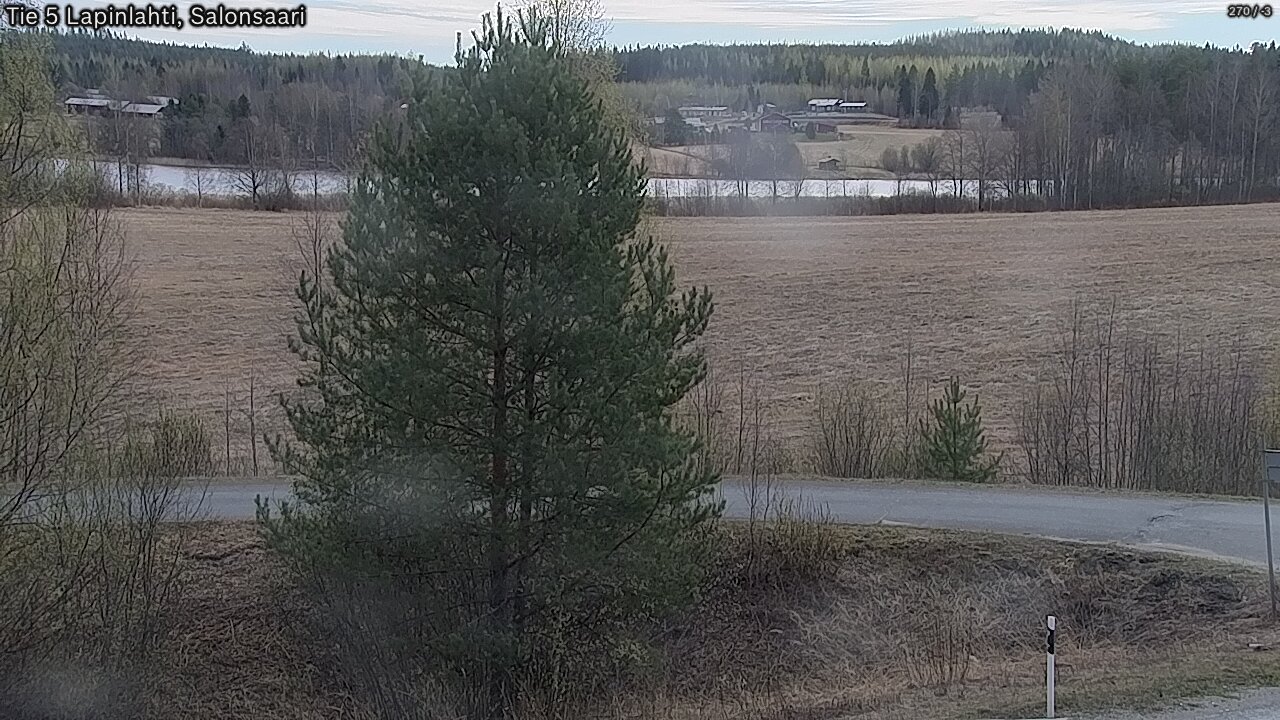Weather Camera Image Road 5 Lapinlahti, Salonsaari, Lapinlahti, Pohjois-Savo