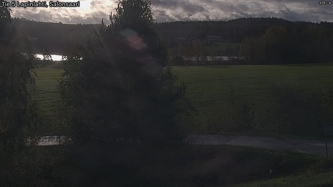 Weather Camera Image Road 5 Lapinlahti, Salonsaari, Lapinlahti, Pohjois-Savo