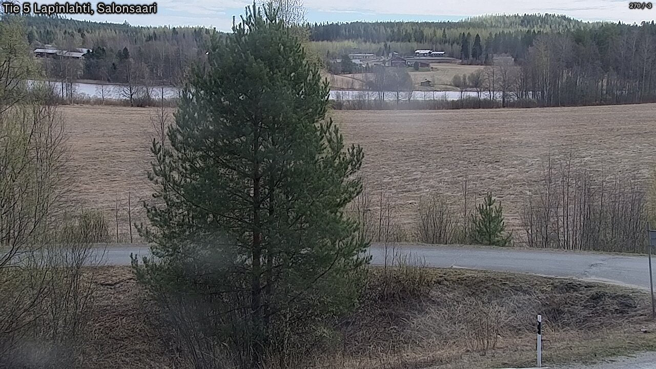 Weather Camera Image Road 5 Lapinlahti, Salonsaari, Lapinlahti, Pohjois-Savo