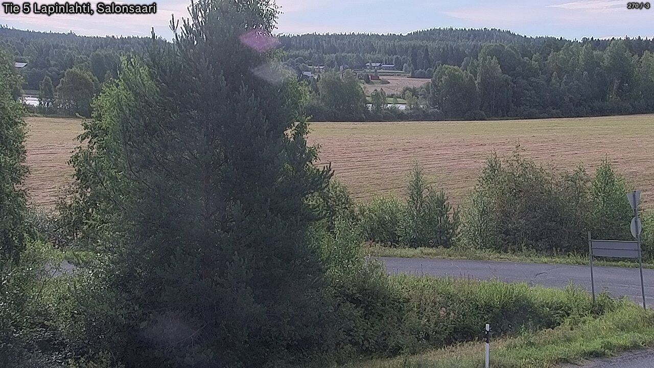 Weather Camera Image Väg 5 Lapinlax, Salonsaari, Lapinlahti, Pohjois-Savo