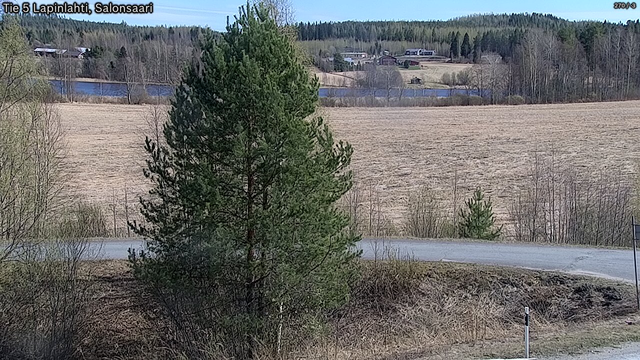 Weather Camera Image Road 5 Lapinlahti, Salonsaari, Lapinlahti, Pohjois-Savo