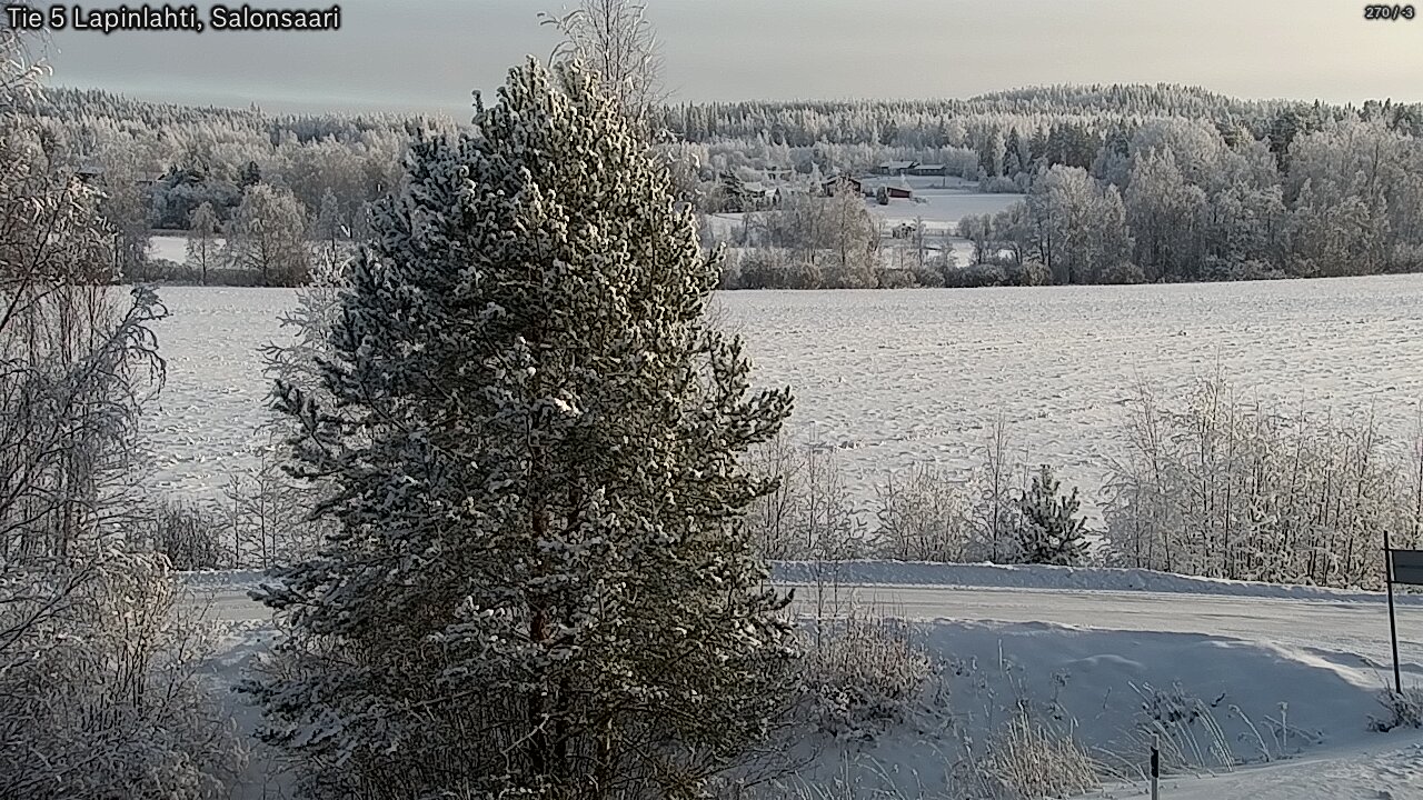 Weather Camera Image Road 5 Lapinlahti, Salonsaari, Lapinlahti, Pohjois-Savo