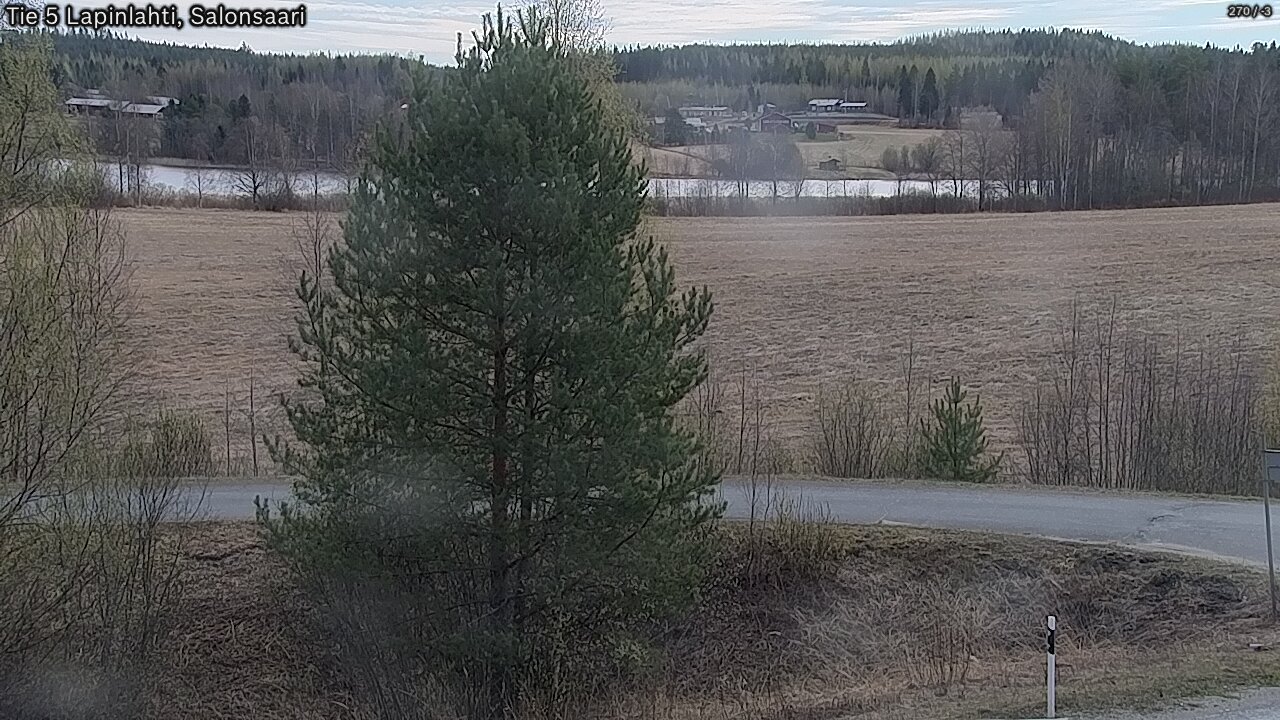 Weather Camera Image Road 5 Lapinlahti, Salonsaari, Lapinlahti, Pohjois-Savo
