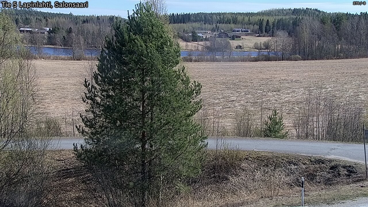 Weather Camera Image Road 5 Lapinlahti, Salonsaari, Lapinlahti, Pohjois-Savo