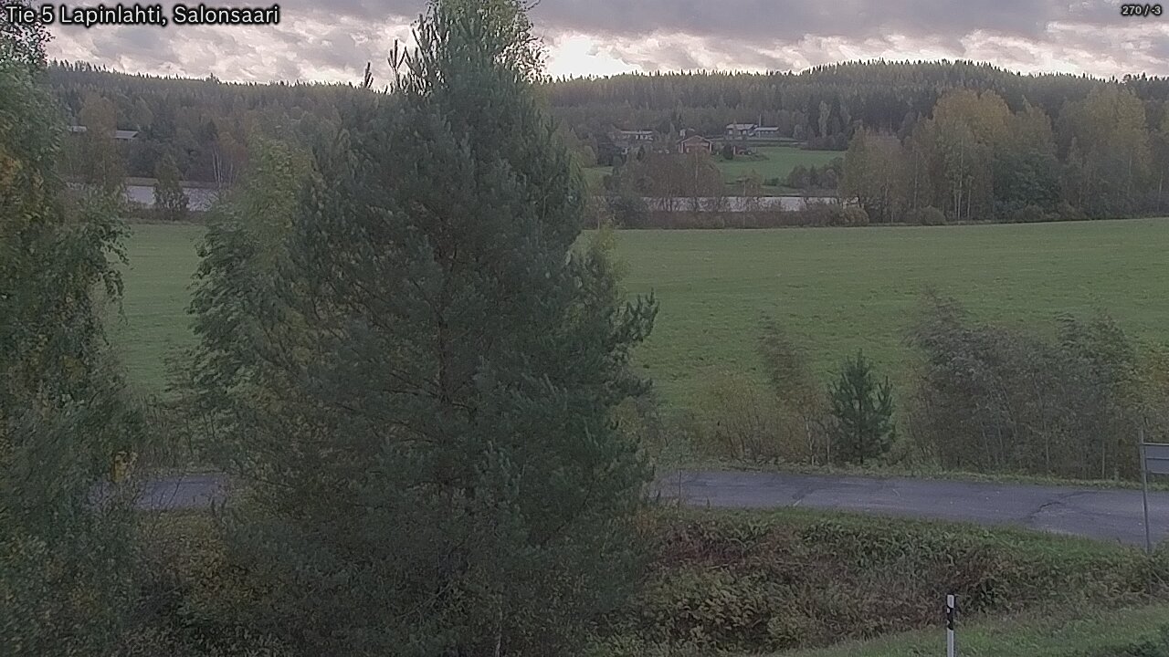 Weather Camera Image Road 5 Lapinlahti, Salonsaari, Lapinlahti, Pohjois-Savo
