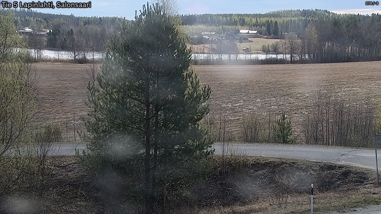 Weather Camera Image Road 5 Lapinlahti, Salonsaari, Lapinlahti, Pohjois-Savo