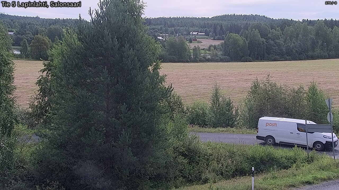Weather Camera Image Väg 5 Lapinlax, Salonsaari, Lapinlahti, Pohjois-Savo
