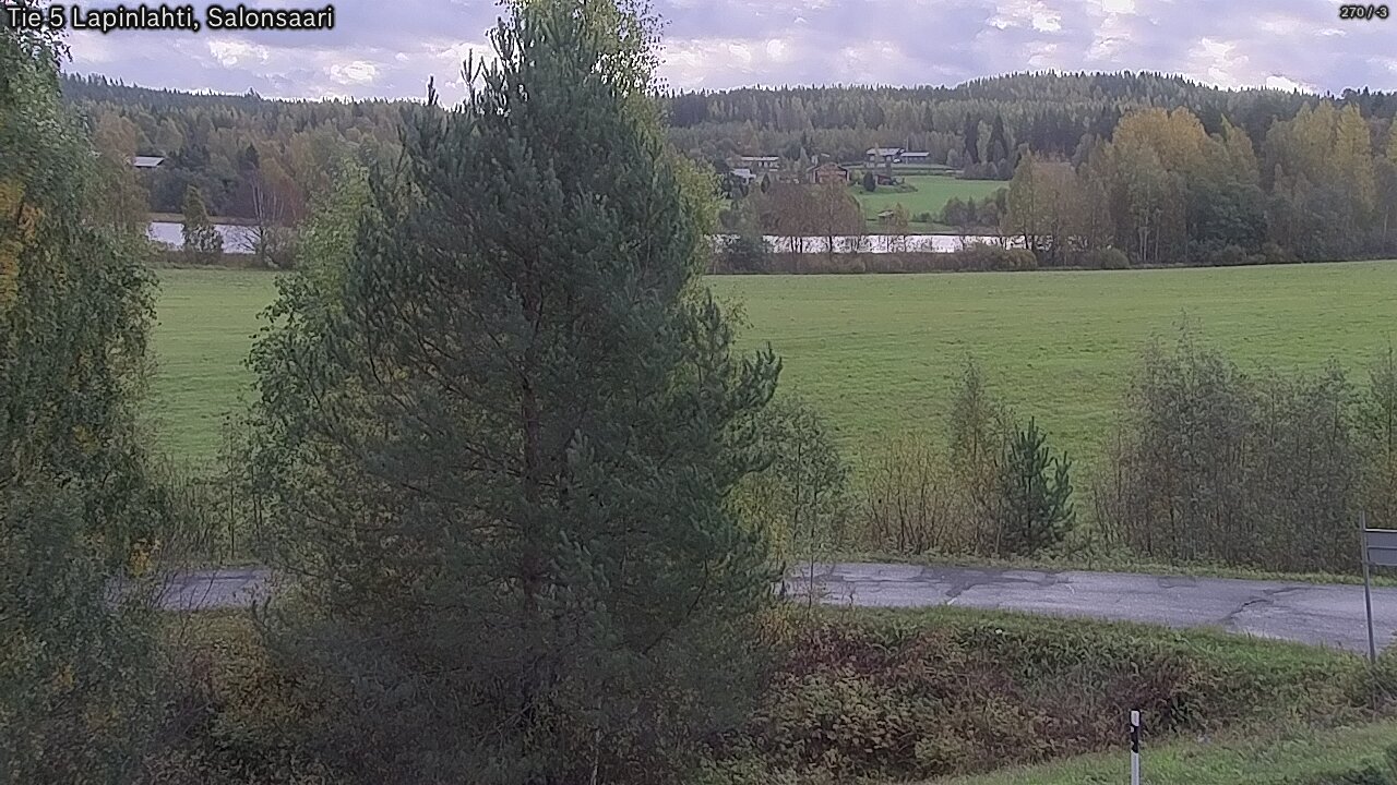 Weather Camera Image Road 5 Lapinlahti, Salonsaari, Lapinlahti, Pohjois-Savo