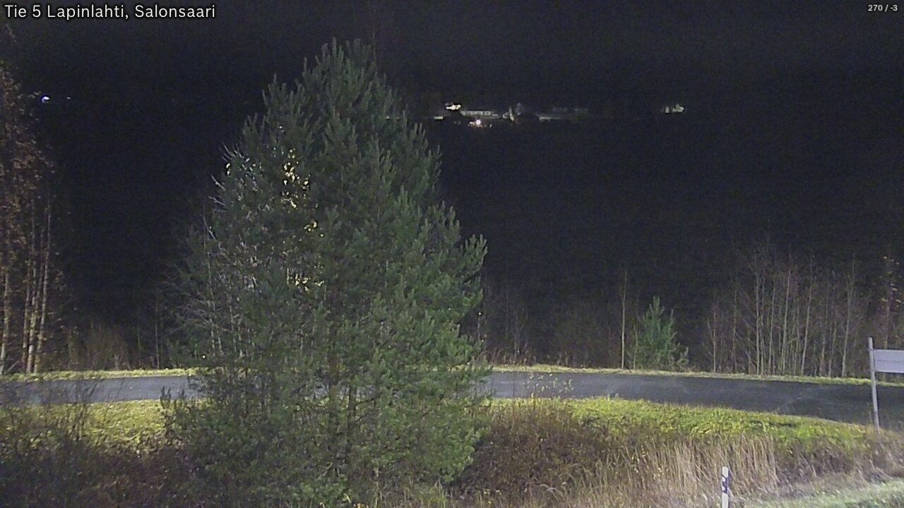 Weather Camera Image Road 5 Lapinlahti, Salonsaari, Lapinlahti, Pohjois-Savo