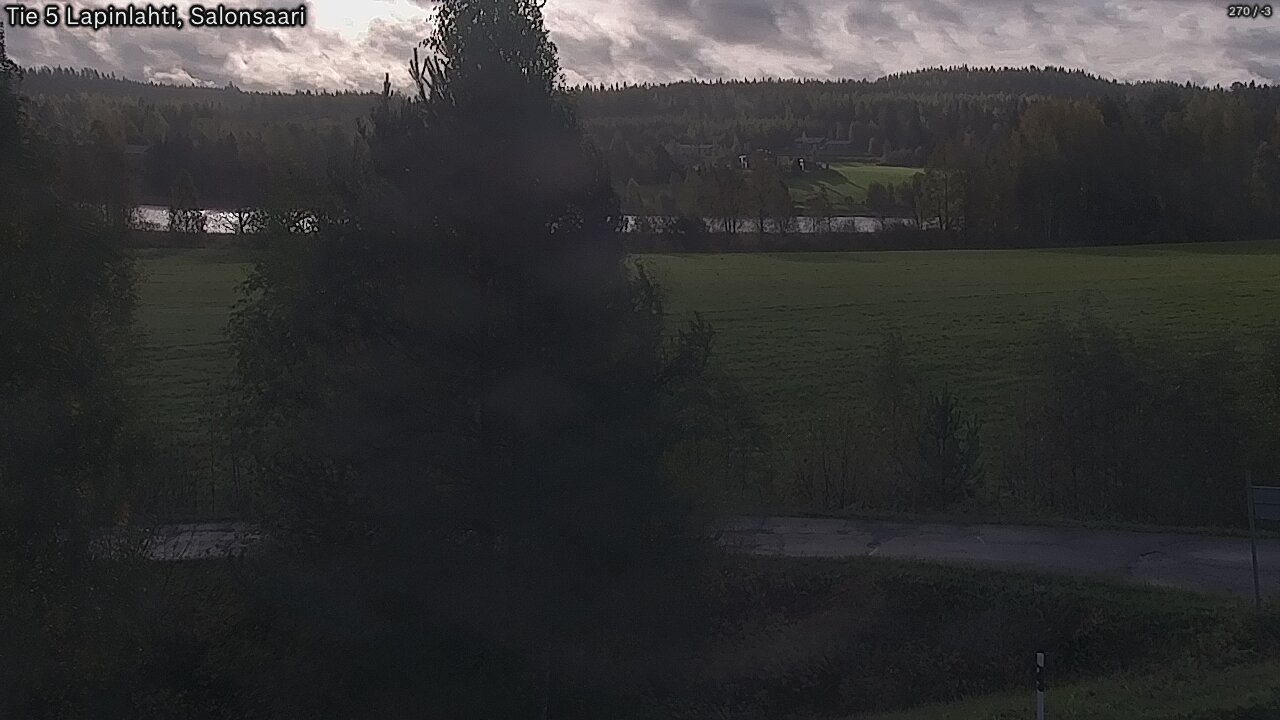 Weather Camera Image Road 5 Lapinlahti, Salonsaari, Lapinlahti, Pohjois-Savo