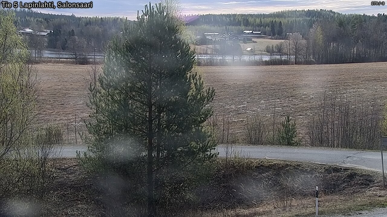 Weather Camera Image Road 5 Lapinlahti, Salonsaari, Lapinlahti, Pohjois-Savo