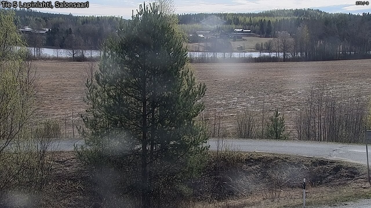 Weather Camera Image Road 5 Lapinlahti, Salonsaari, Lapinlahti, Pohjois-Savo