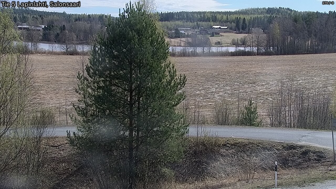 Weather Camera Image Road 5 Lapinlahti, Salonsaari, Lapinlahti, Pohjois-Savo