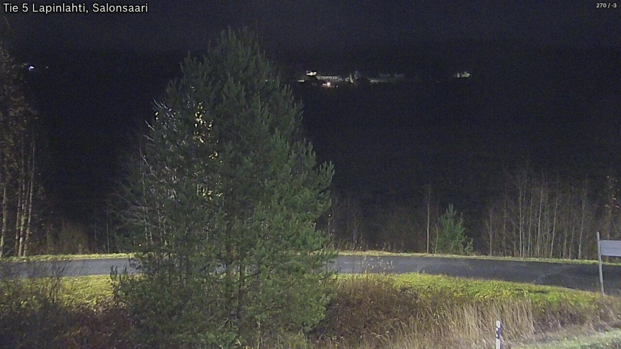 Weather Camera Image Road 5 Lapinlahti, Salonsaari, Lapinlahti, Pohjois-Savo