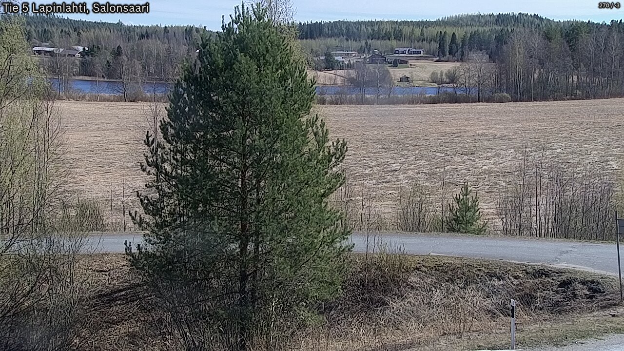 Weather Camera Image Road 5 Lapinlahti, Salonsaari, Lapinlahti, Pohjois-Savo