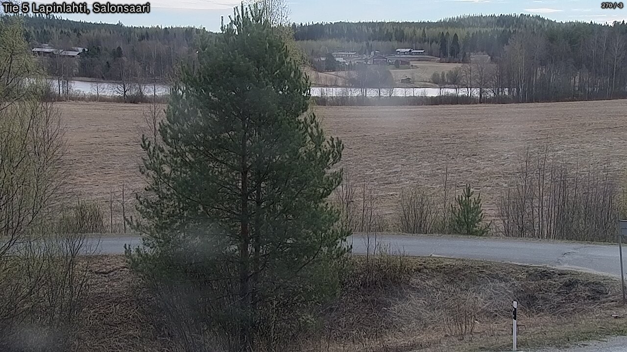Weather Camera Image Road 5 Lapinlahti, Salonsaari, Lapinlahti, Pohjois-Savo