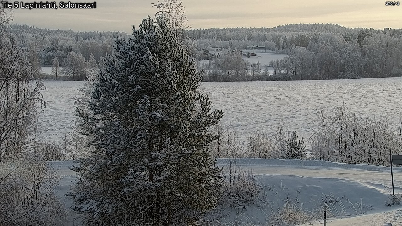Weather Camera Image Road 5 Lapinlahti, Salonsaari, Lapinlahti, Pohjois-Savo