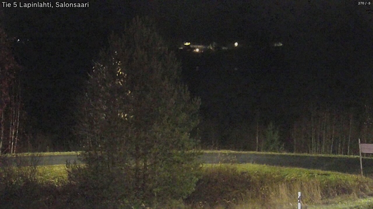 Weather Camera Image Road 5 Lapinlahti, Salonsaari, Lapinlahti, Pohjois-Savo