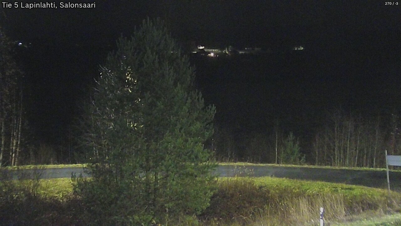 Weather Camera Image Road 5 Lapinlahti, Salonsaari, Lapinlahti, Pohjois-Savo