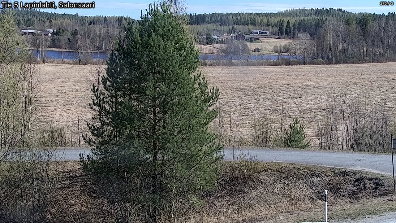 Weather Camera Image Road 5 Lapinlahti, Salonsaari, Lapinlahti, Pohjois-Savo