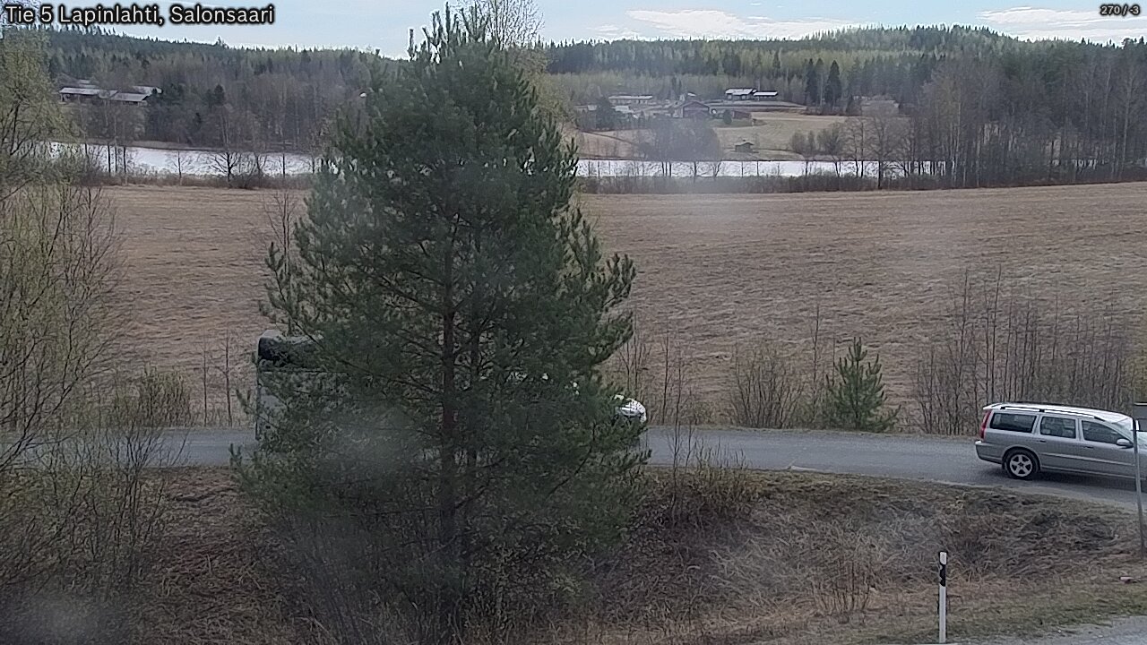 Weather Camera Image Road 5 Lapinlahti, Salonsaari, Lapinlahti, Pohjois-Savo