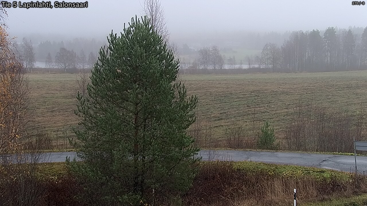 Weather Camera Image Väg 5 Lapinlax, Salonsaari, Lapinlahti, Pohjois-Savo