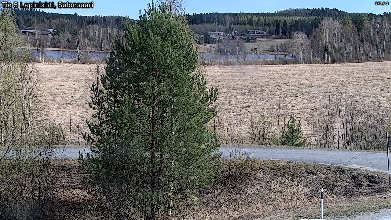 Weather Camera Image Road 5 Lapinlahti, Salonsaari, Lapinlahti, Pohjois-Savo
