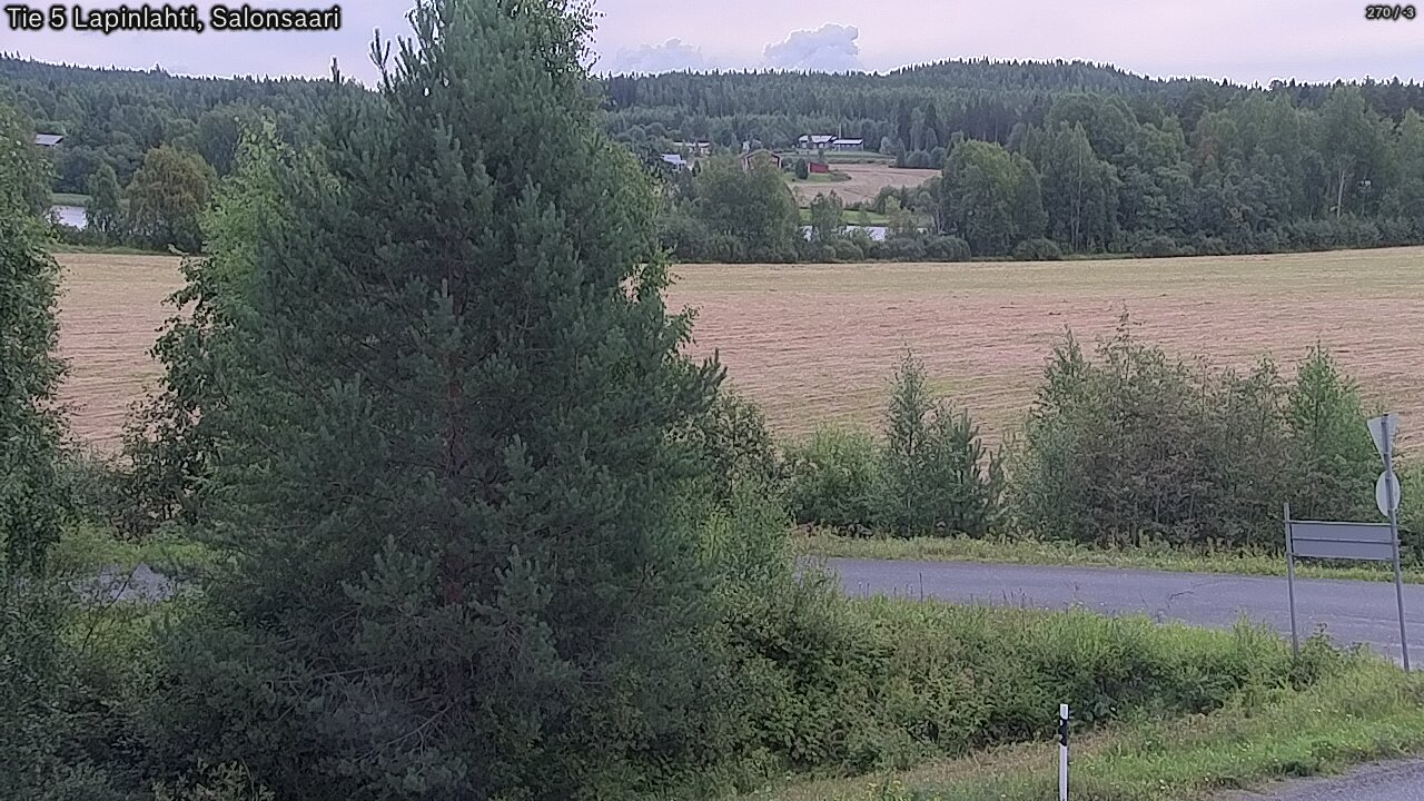 Weather Camera Image Road 5 Lapinlahti, Salonsaari, Lapinlahti, Pohjois-Savo