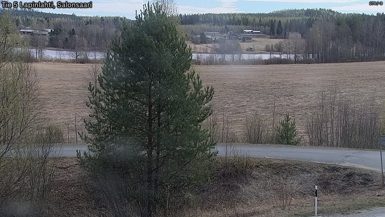 Weather Camera Image Road 5 Lapinlahti, Salonsaari, Lapinlahti, Pohjois-Savo
