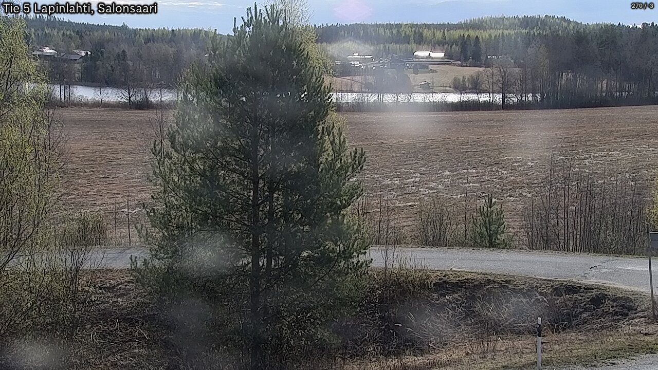 Weather Camera Image Road 5 Lapinlahti, Salonsaari, Lapinlahti, Pohjois-Savo