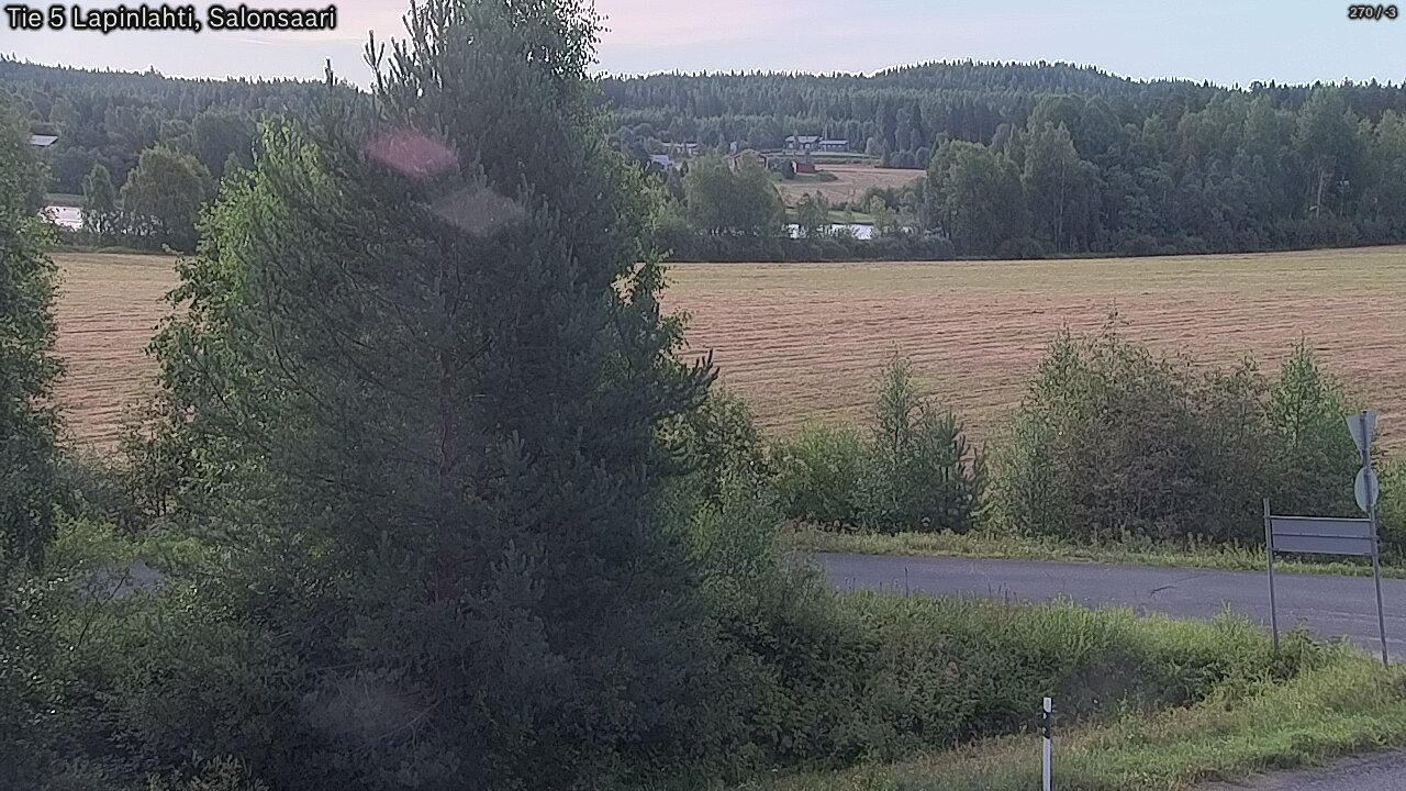 Weather Camera Image Road 5 Lapinlahti, Salonsaari, Lapinlahti, Pohjois-Savo