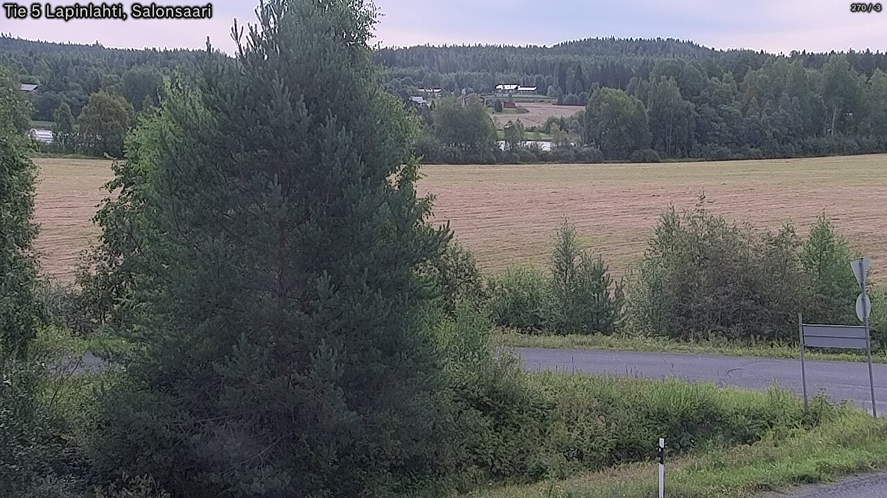 Weather Camera Image Väg 5 Lapinlax, Salonsaari, Lapinlahti, Pohjois-Savo