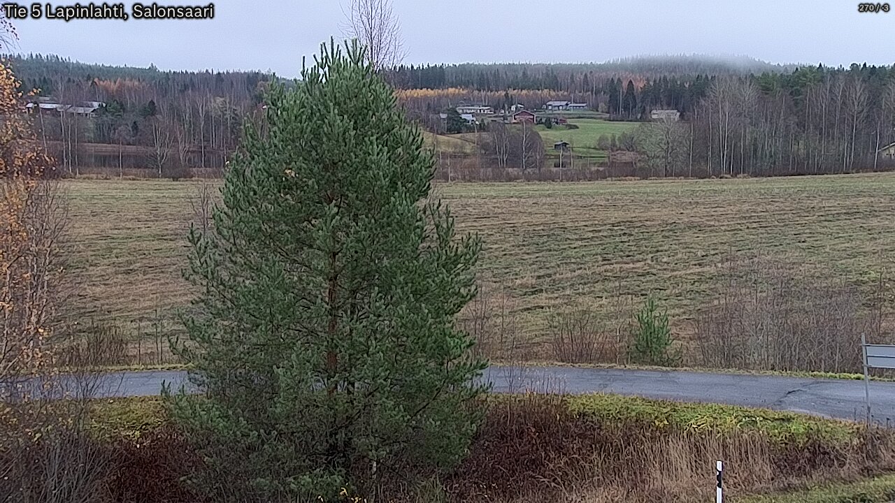 Weather Camera Image Väg 5 Lapinlax, Salonsaari, Lapinlahti, Pohjois-Savo