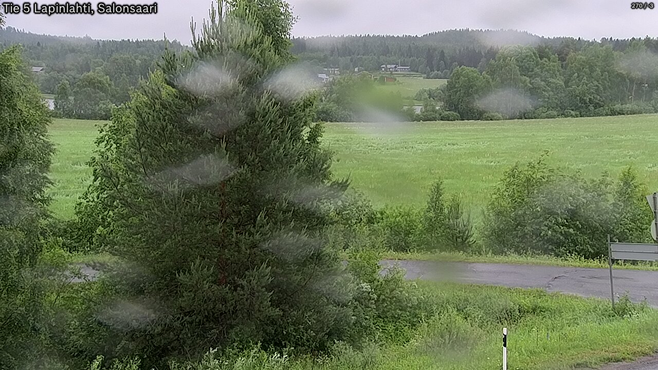 Weather Camera Image Road 5 Lapinlahti, Salonsaari, Lapinlahti, Pohjois-Savo