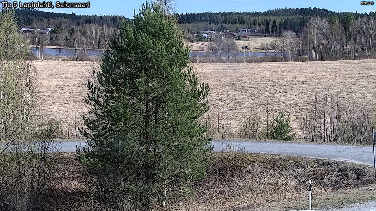 Weather Camera Image Road 5 Lapinlahti, Salonsaari, Lapinlahti, Pohjois-Savo