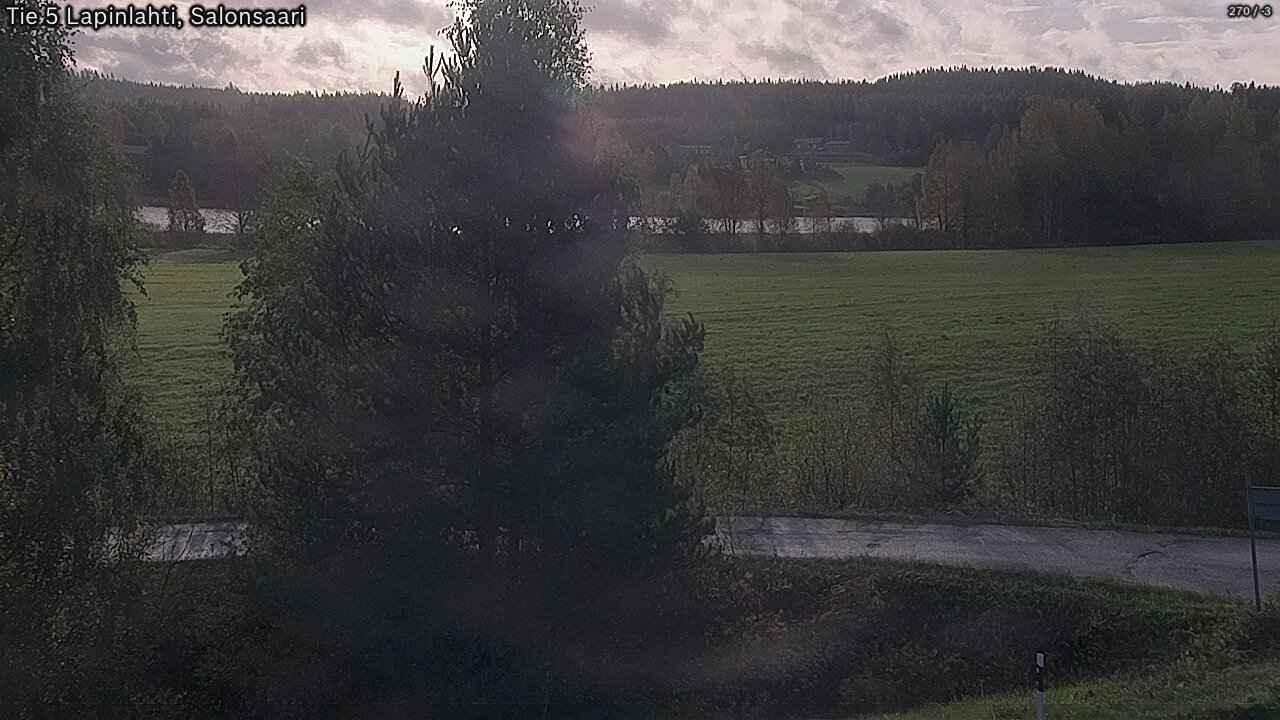 Weather Camera Image Road 5 Lapinlahti, Salonsaari, Lapinlahti, Pohjois-Savo