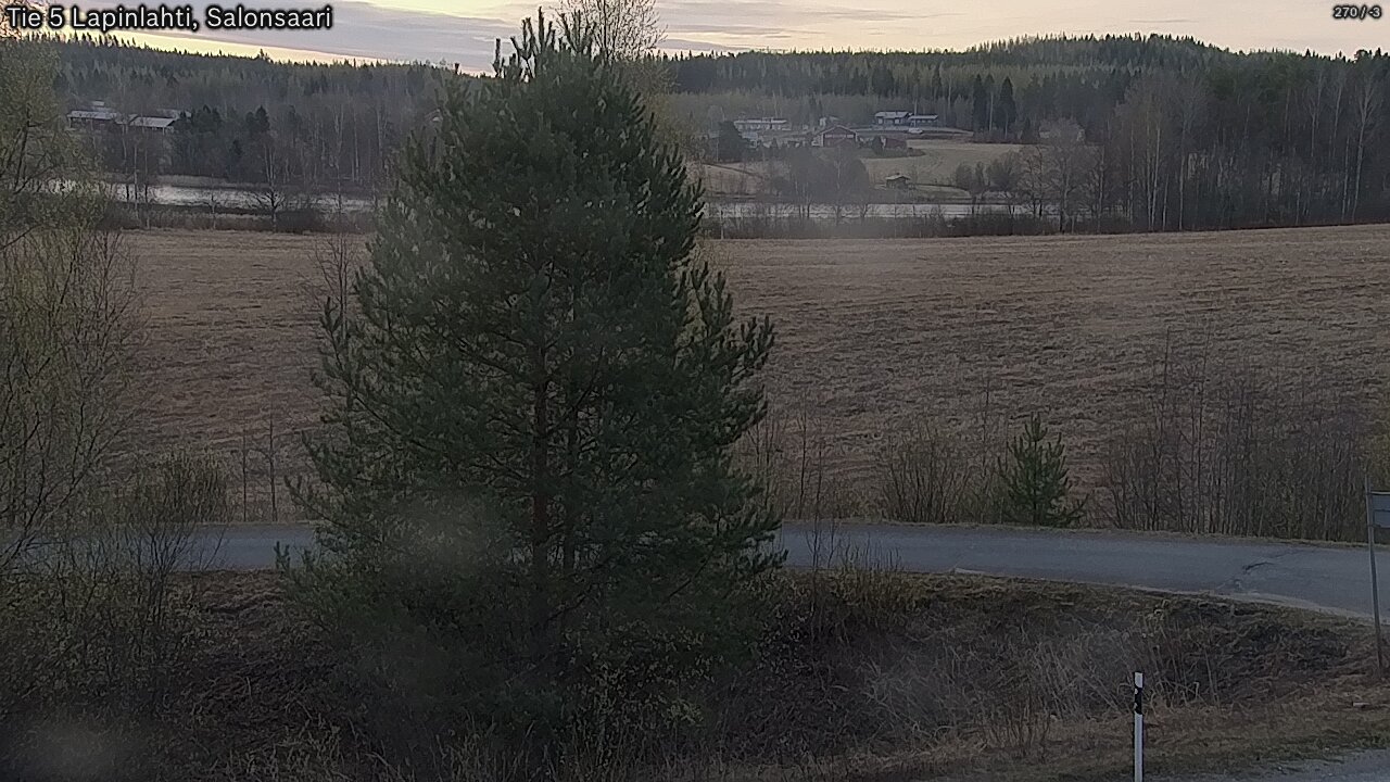Weather Camera Image Road 5 Lapinlahti, Salonsaari, Lapinlahti, Pohjois-Savo