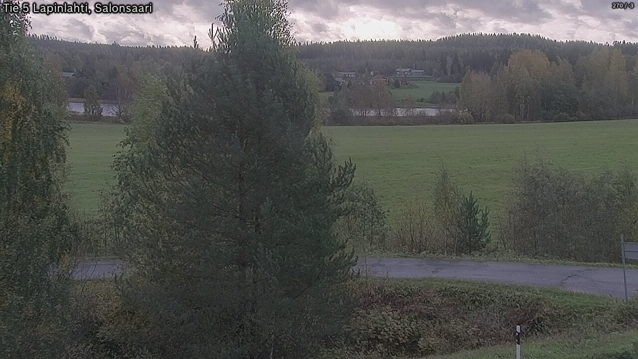 Weather Camera Image Road 5 Lapinlahti, Salonsaari, Lapinlahti, Pohjois-Savo